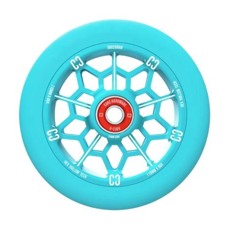 CORE Hex Hollow Stunt Scooter Wheel 110mm – Mint Blue - Pair £65.90